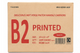 B2 Printed Carriers Bags 1000