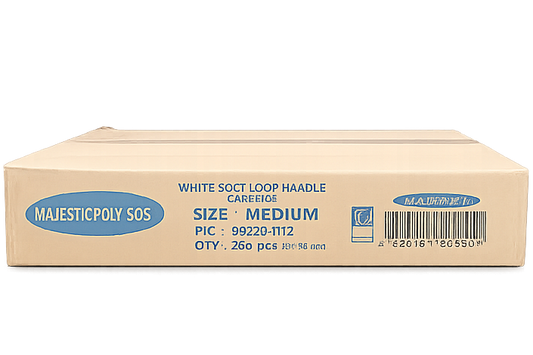 SOS Medium Handle Carriers, 260pcs, Plastic