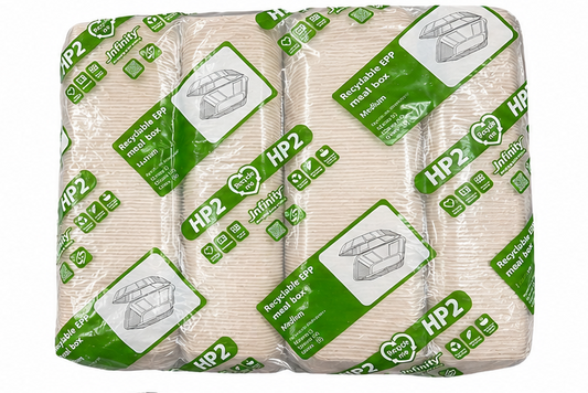 HP2 WHT Burger Box, 220 Qty