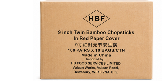 Chopsticks 9inch HBF,  10 bags x100