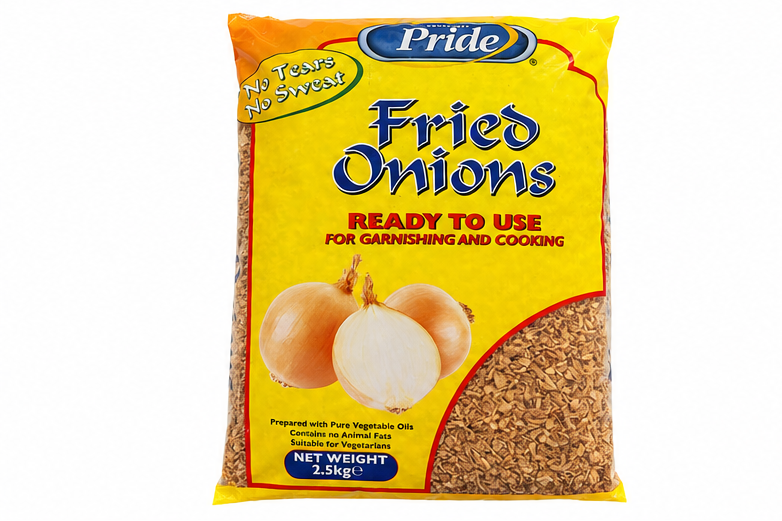 Fried Onions , 2.5kg,Pride
