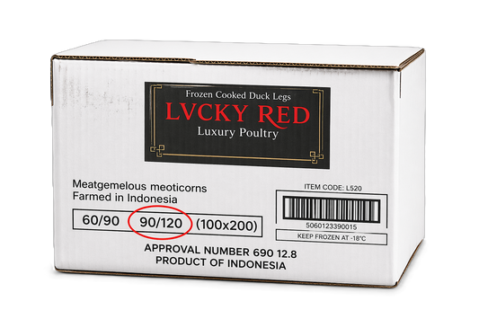 Lucky Red Shrimps 90/120