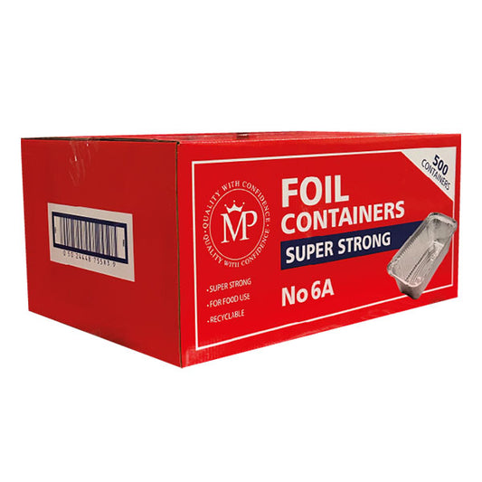 No6a foil Container, MP, QTY 500