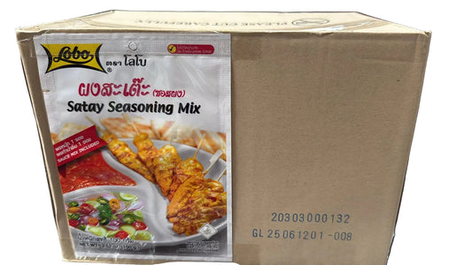 Lobo Satay Seasoning Mix Sauce thailand , 24x100g, box