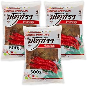 Unkooked Shrimp Crakers, 10kg, Clearance