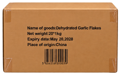 Dried Garlic Flakes HBF, 20x1kg