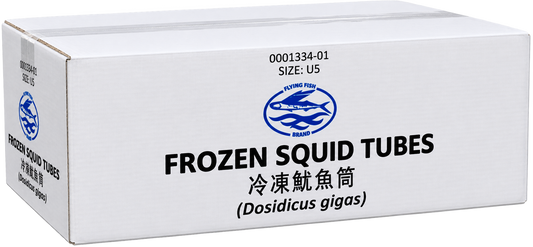 Squid Tubes, Flying Fish BRAND,  10x1kg