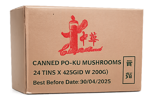 Canned Poku Mushroom, buy 1 get 1, 24x425g, clearance