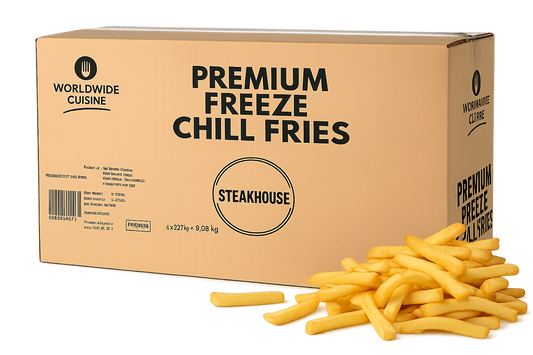 Steakhouse World wide chips/fries , 4x2.5kg