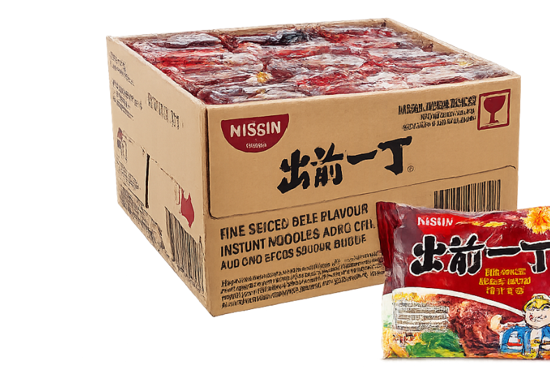 Nissin noodle chicken / beef/ sesame / seafood  30x100g