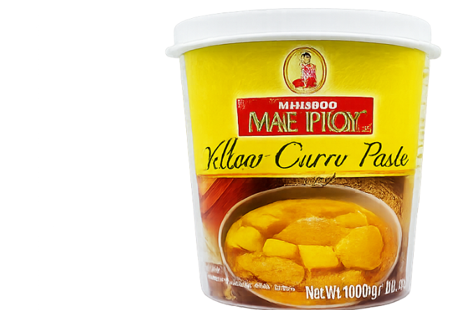 Mae Ploy Yellow Curry Paste - 1kg