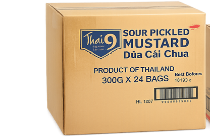 Sour Pickled mustard, thailand products, 24bags x 300g, clearance