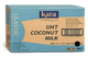 UHT Coconut milk, 400ml x 24, net w 9.6kg, clearance