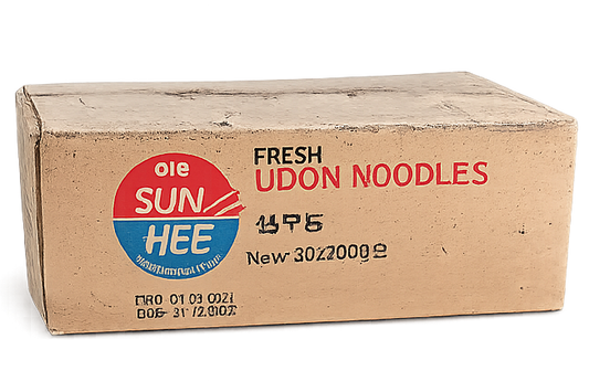 sun hee fresh udon noodle, 30x200g, clearance, only in LEEDS