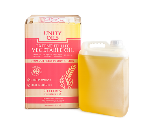 Vegetable Cooking/Frying Oil, unity oils, 20ltr,