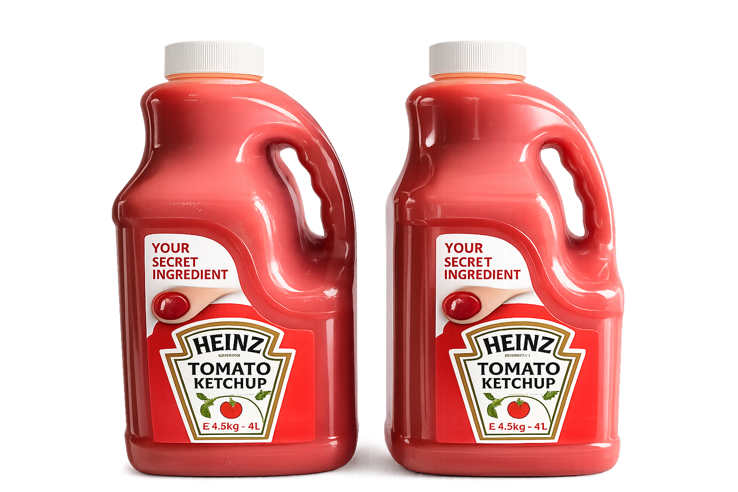 Heinz tomato Ketchup, 2 x 4.6ltr, clearance