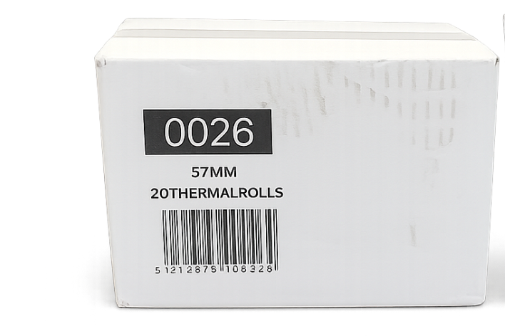 Small Till Roll, 20 thermal rolls