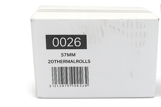 Small Till Roll, 20 thermal rolls
