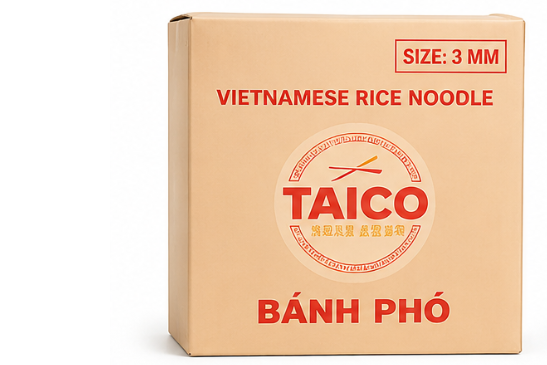 3mm Ricestick, Taico, 30 bags x 400g