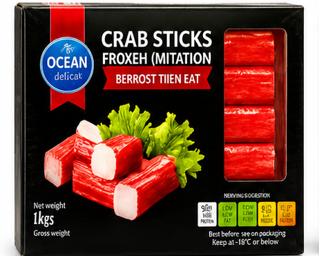 Crab Stick, 1kg, Clearance
