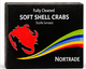 Soft Shell Crabs, 1kg, Clearance