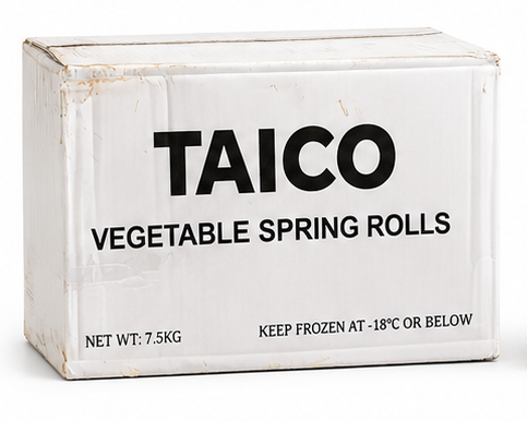 Vegetable Spring Roll, Taico,  7.5kg