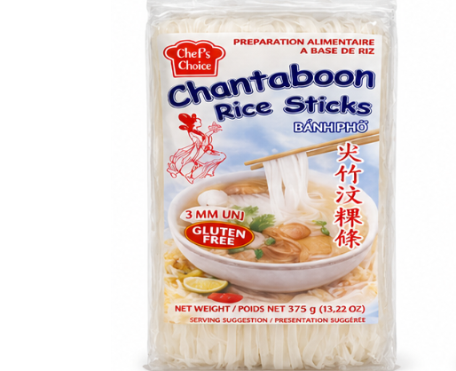 3MM Rice Stick, Chef's Choice   1x30x375g