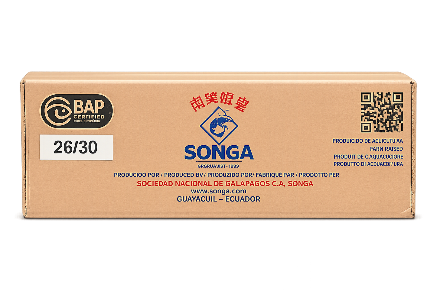 SONGA PND Prawns 26/30 900g