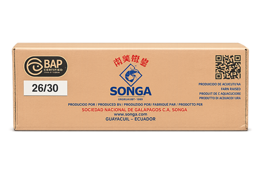 SONGA PND Prawns 26/30 900g