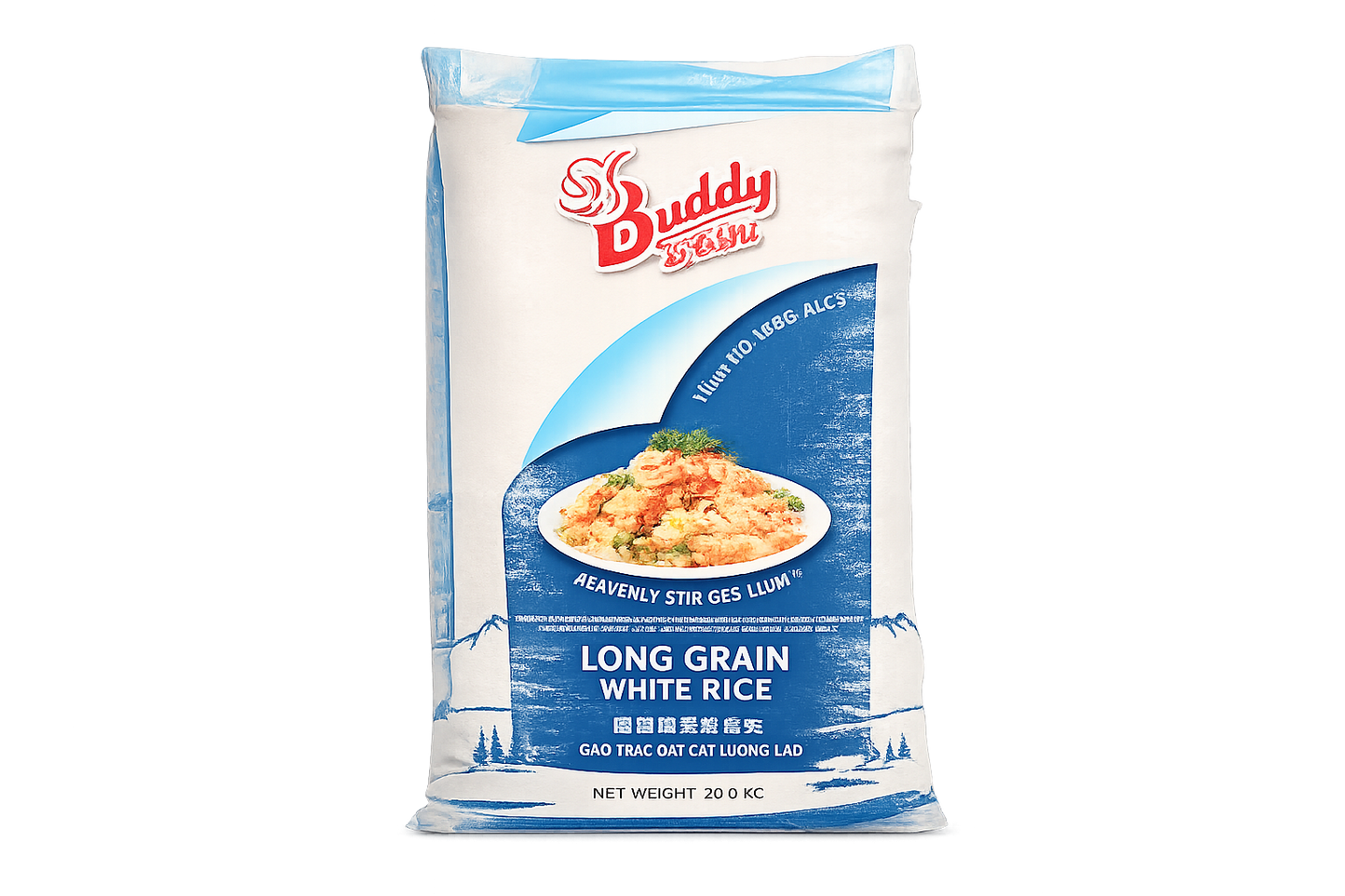 Buddy Long Grain Rice 20kg