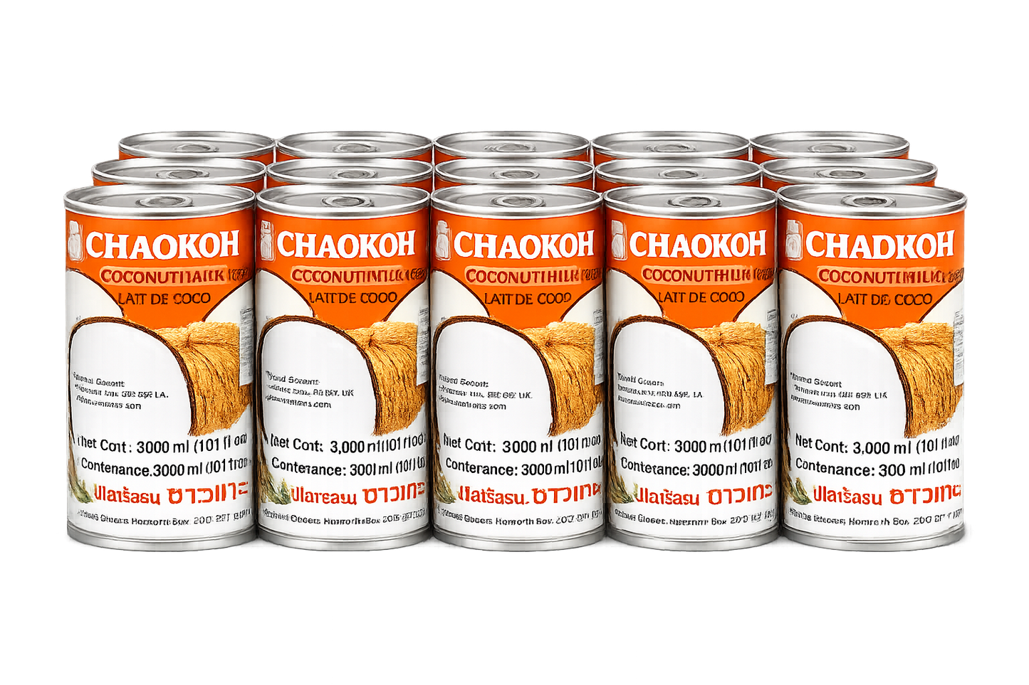 Chaokoh Coconut Milk 24x400ml