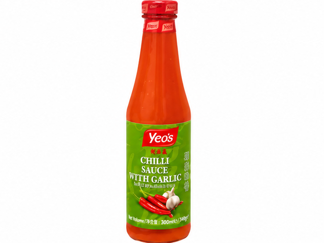 Yeo's Chilli Garlic Sauce 12x300ml