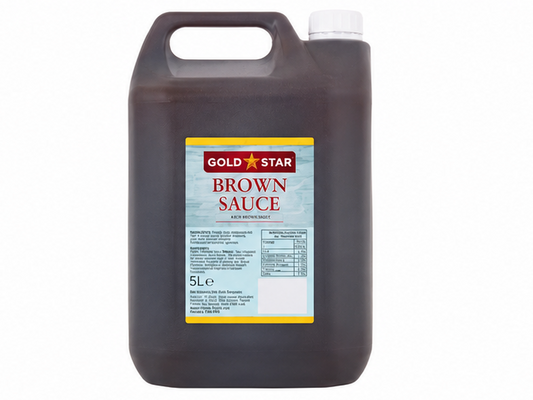 Gold Star Brown Sauce 5ltr