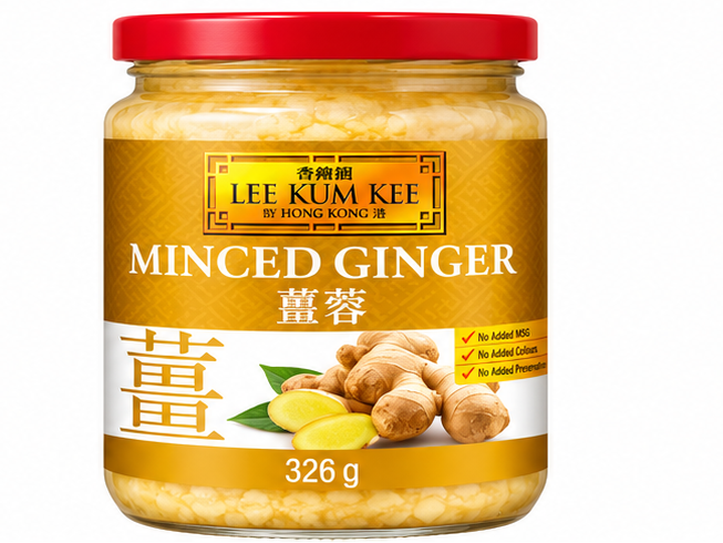 LKK Minced Ginger 12x326g