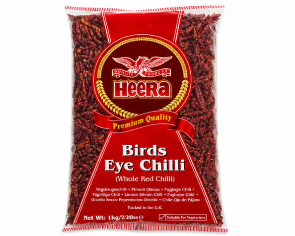 Heera, Birds Eye Chilli, 4x1kg