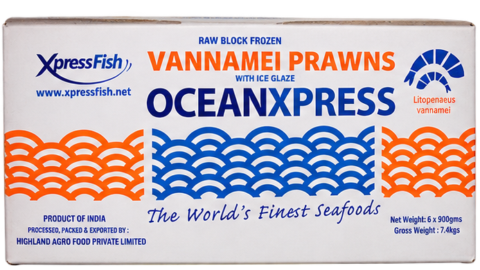 Vannamei Oceanxpress PND Prawns 26/30,  900g