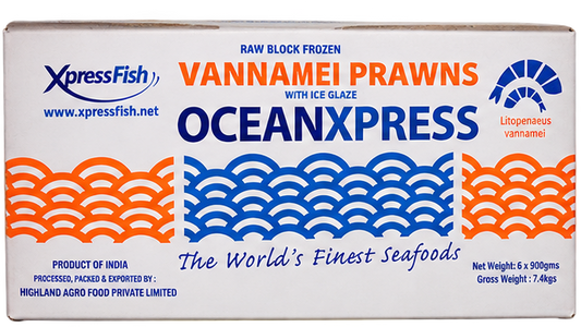 Vannamei Oceanxpress PND Prawns 26/30,  900g
