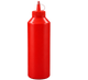 Large Sauce Bottle 35oz Red