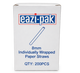 Eazi-pak 8mm Paper Straws, 200pcs