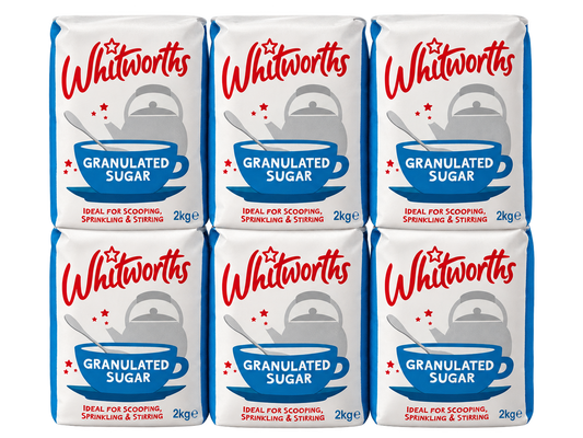 Whitworths Granulated Sugar 6X2KG
