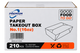 VIP No1, PremiumP. , PAPER TAKEOUT BOX , PCS210
