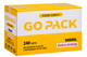 500ml GO PACK Plastice Containers+LID, QTY 240sets