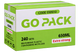 650ml GO PACK Plastice Containers+LID, QTY 240sets