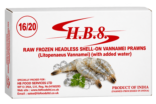HBF HLSO Prawns 16/20, 800g net