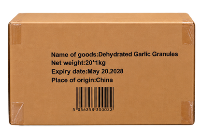 Dried Garlic Granules HBF, 20x1kg