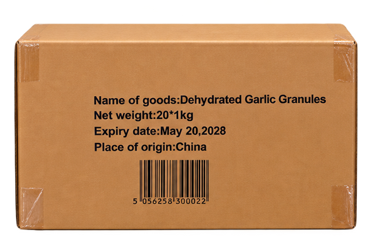 Dried Garlic Granules HBF, 20x1kg
