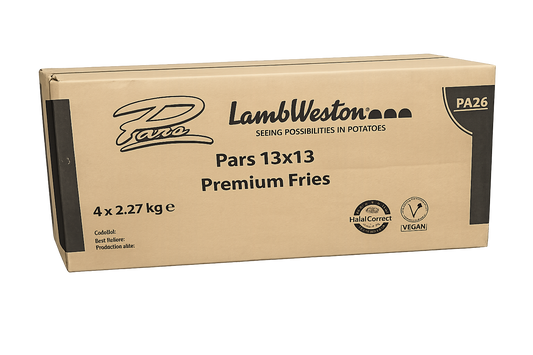 LambWeston, pars Chips, 13x13,  4x2.27kg