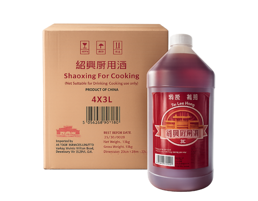 Rice Wine Tai Lee/ Shaoxing  4x3ltr