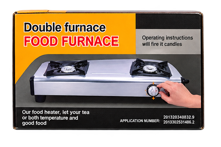 Double Furnace Food Furnace, one set