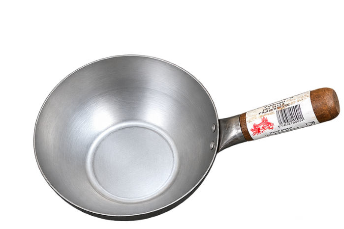 Flat Bottom Wok, Carbon Steel